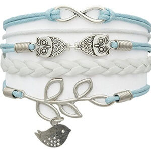 Dove & Owl Wrap Bracelet